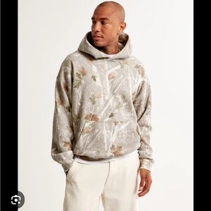 Abercrombie camo hoodie